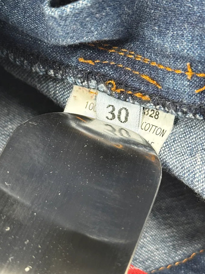 Daniele Alessandrini Blue Multi-Pocket Cargo Jeans HeBABuE 11