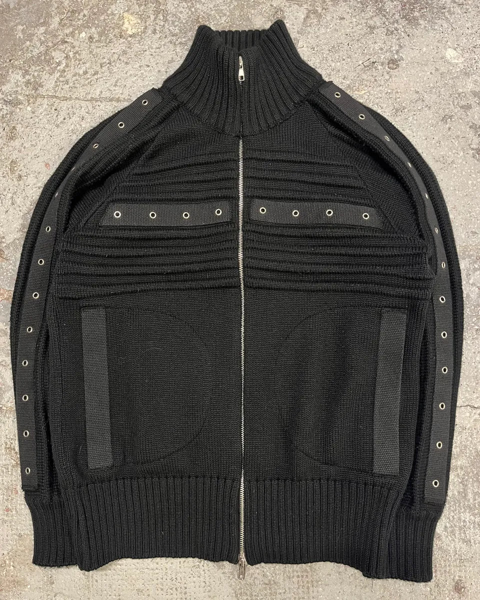 Daniele Alessandrini Bondage Army Wool Zip-Up (S/M) IpfdVNa 0