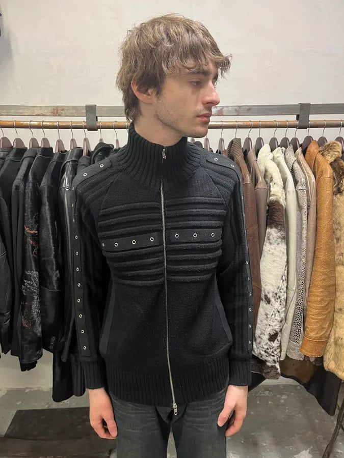 Daniele Alessandrini Bondage Army Wool Zip-Up (S/M) IpfdVNa 1