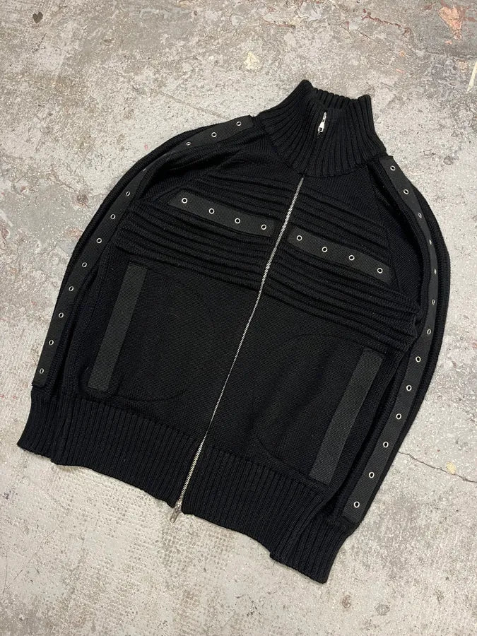 Daniele Alessandrini Bondage Army Wool Zip-Up (S/M) IpfdVNa 3