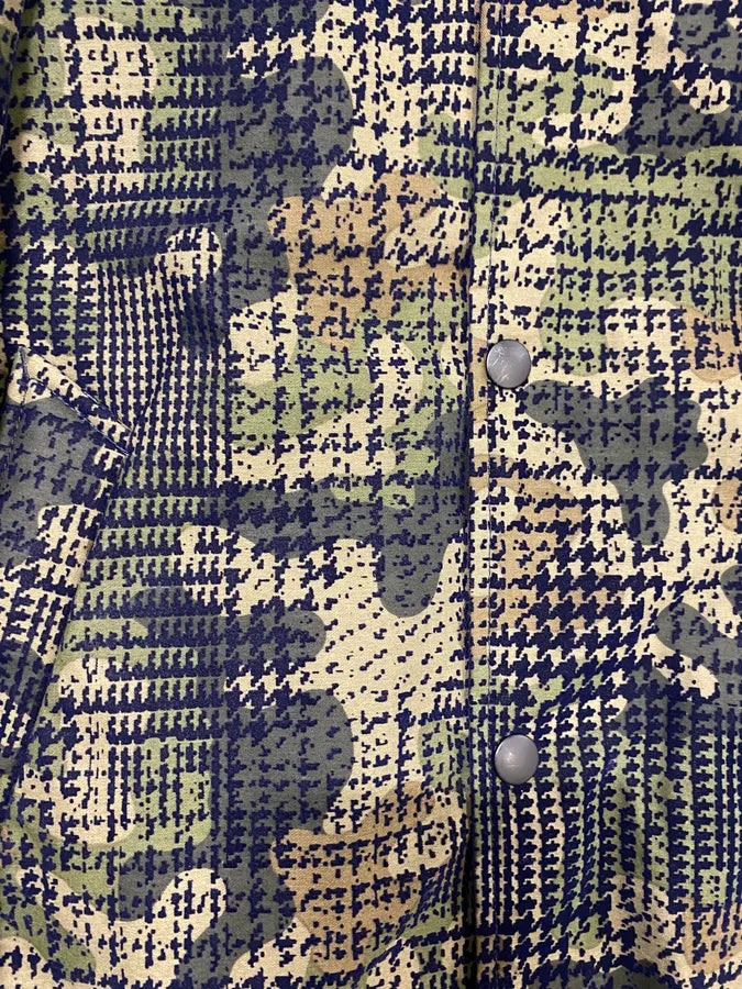 Daniele Alessandrini Camo Green Long Hooded Jacket YHDwSxc 5