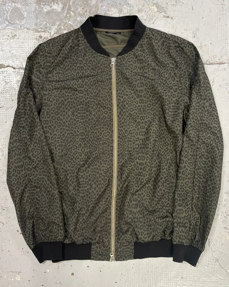 Daniele Alessandrini Nylon Leopard Print Light Jacket TArMLaT 0