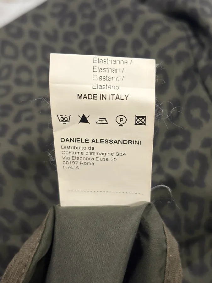 Daniele Alessandrini Nylon Leopard Print Light Jacket TArMLaT 10