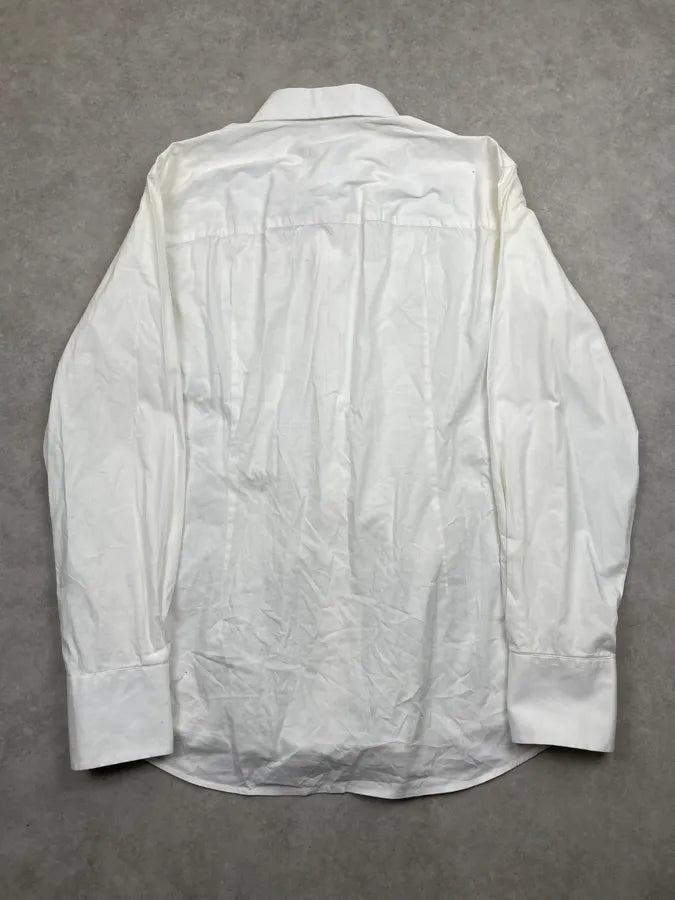 Daniele Alessandrini Creamy White Royal Embroidered Shirt VaCwRdH 4