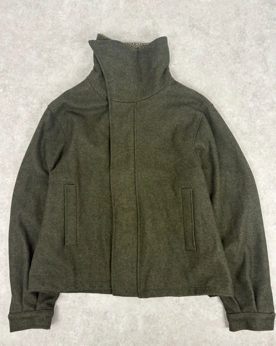 Daniele Alessandrini Dark Green Wool Jacket xuVpszZ 1