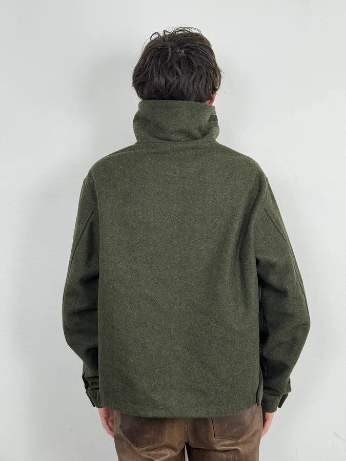 Daniele Alessandrini Dark Green Wool Jacket xuVpszZ 2