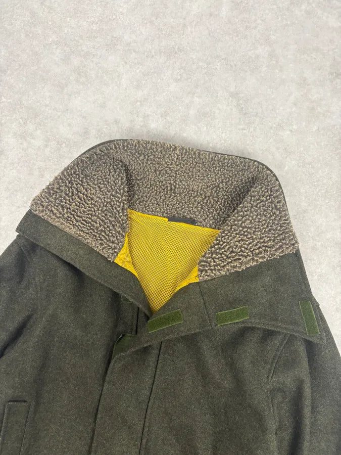 Daniele Alessandrini Dark Green Wool Jacket xuVpszZ 4