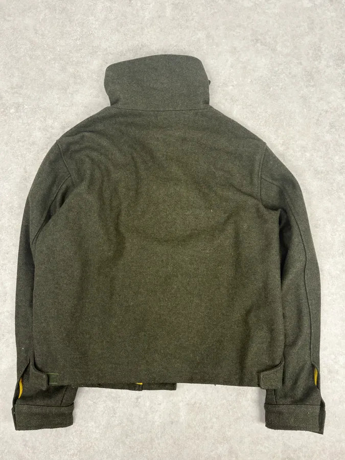 Daniele Alessandrini Dark Green Wool Jacket xuVpszZ 6