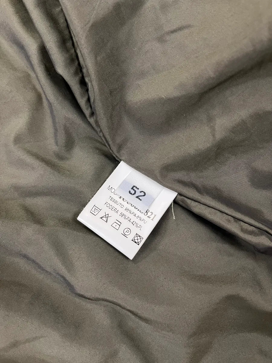 Daniele Alessandrini Green Patent Puffer British Puffer Jacket MrynkCC 9