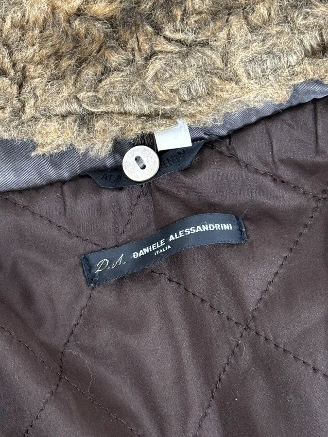 Daniele Alessandrini Grey Removable Hood Fur Cargo Jacket cyRPwGg 11