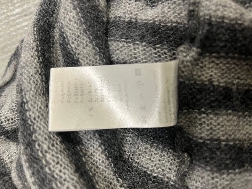 Daniele Alessandrini Grey Striped Wool Sweater GZVCixl 7