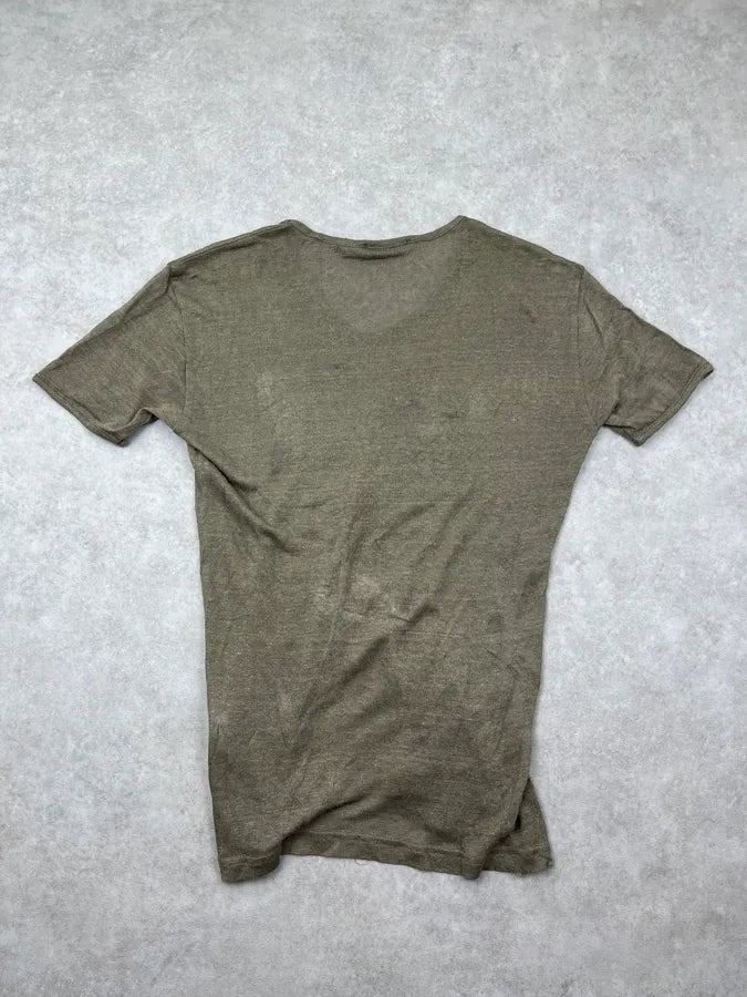 Daniele Alessandrini Khaki Dino Print T-Shirt mUDQFdE 3