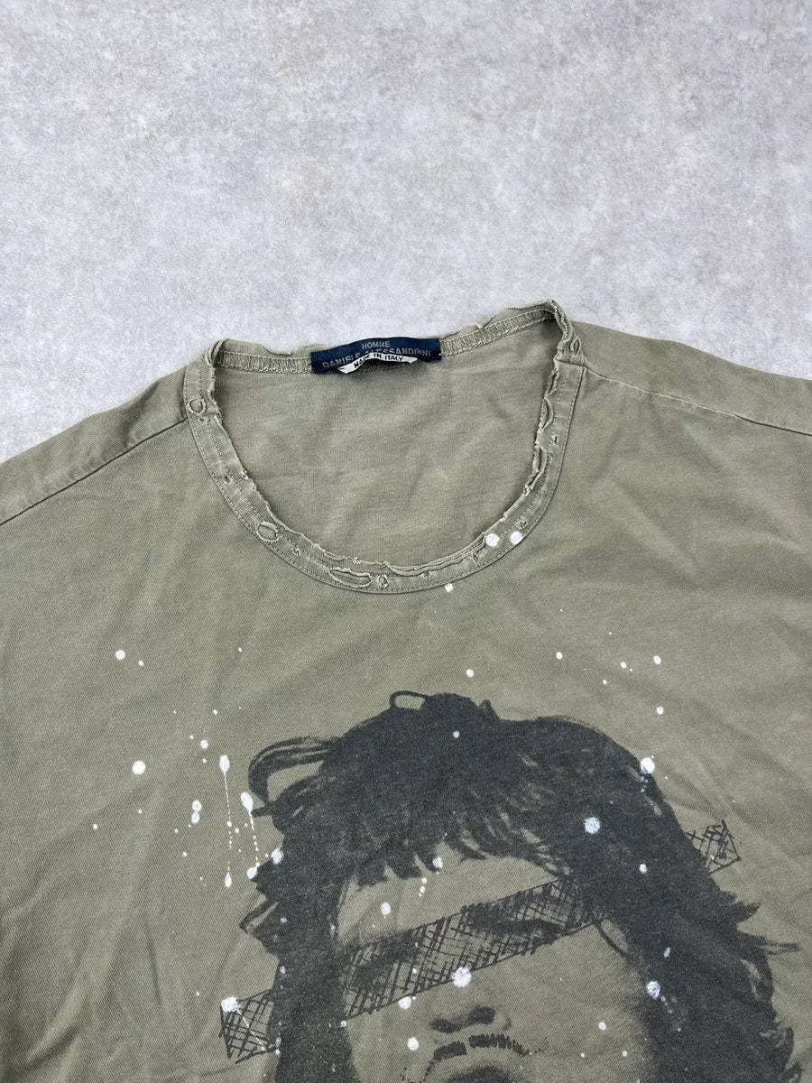 Daniele Alessandrini Khaki Graphic T-Shirt LpRrqZC 4