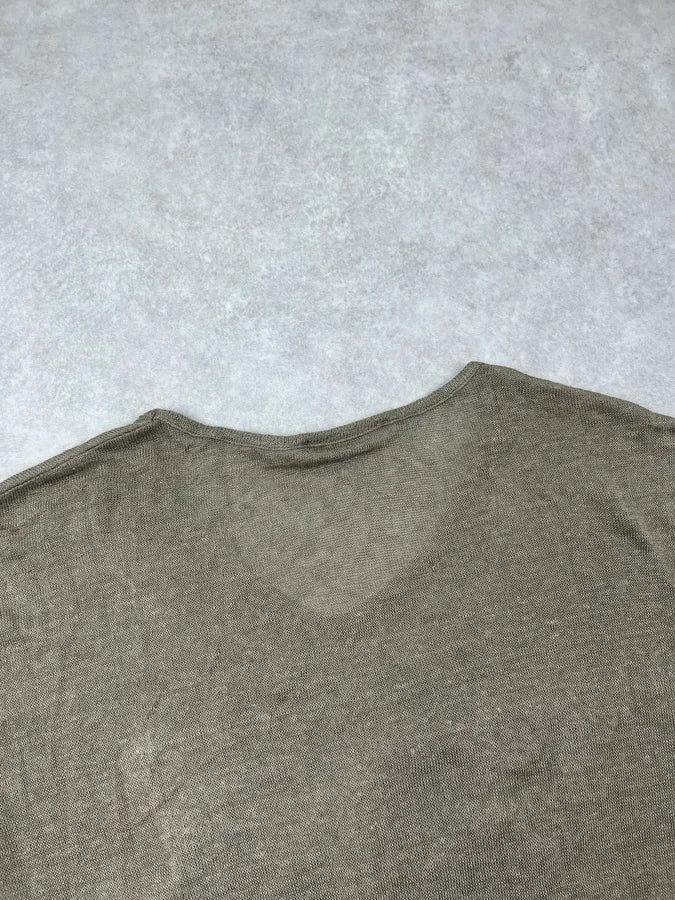 Daniele Alessandrini Khaki Dino Print T-Shirt mUDQFdE 5