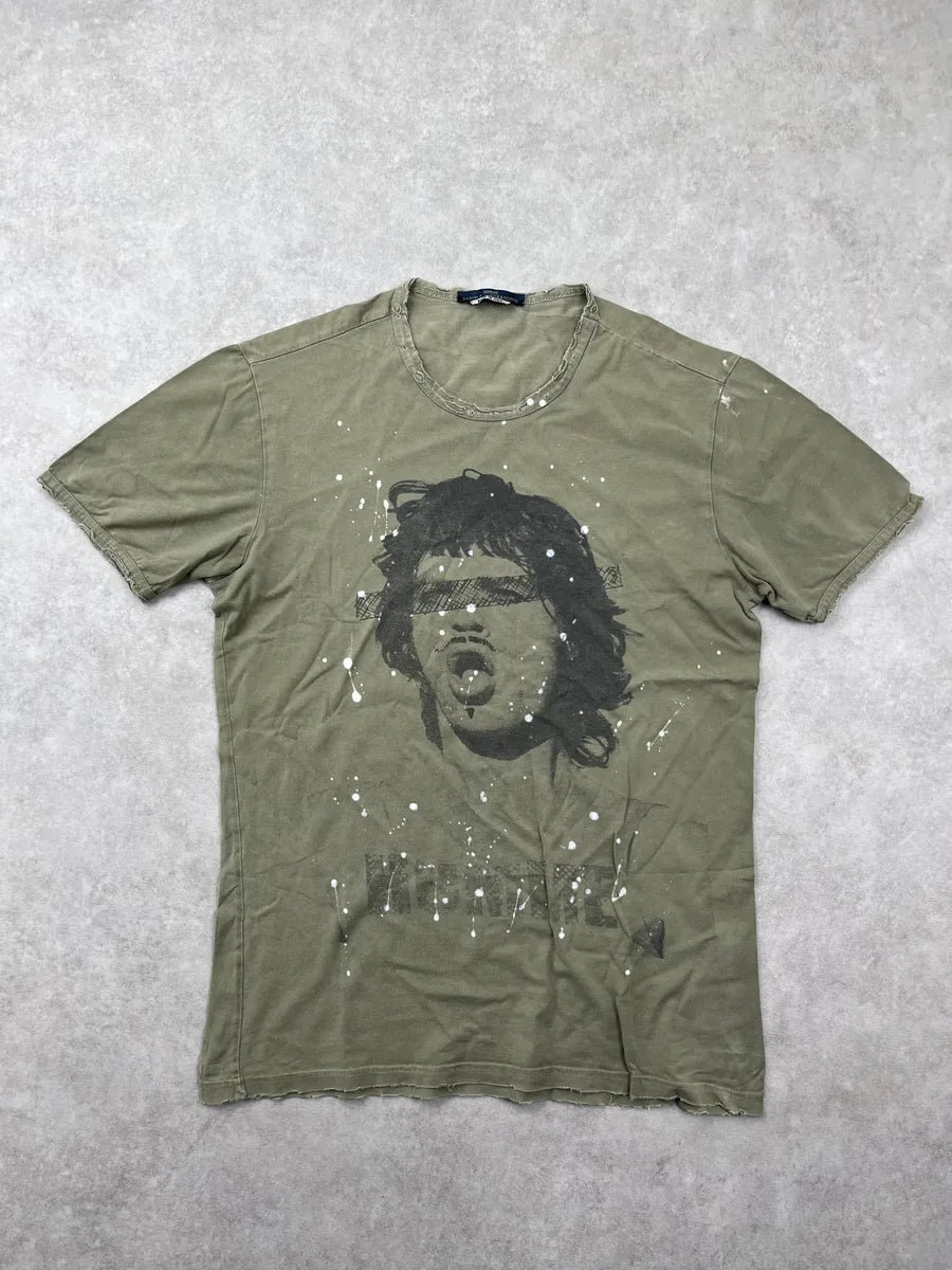 Daniele Alessandrini Khaki Graphic T-Shirt LpRrqZC 0