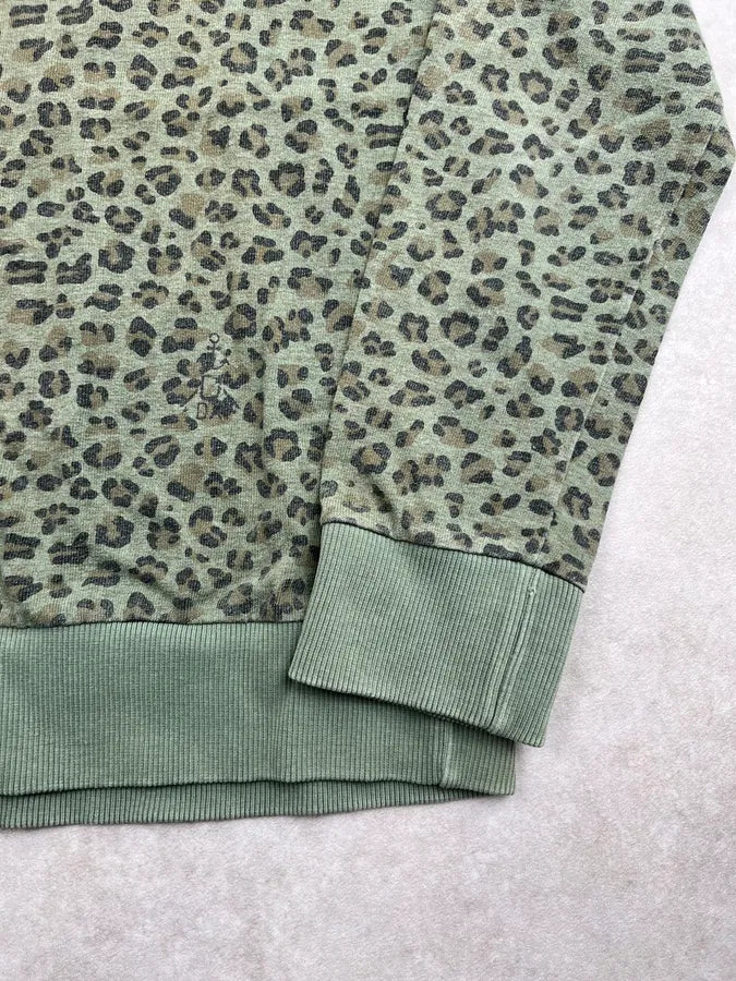 Daniele Alessandrini Green Leopard Print Sweater YljeApY 7