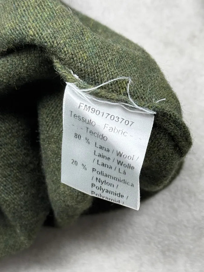 Daniele Alessandrini Khaki Heart & Cross Sweater BxvEujm 11