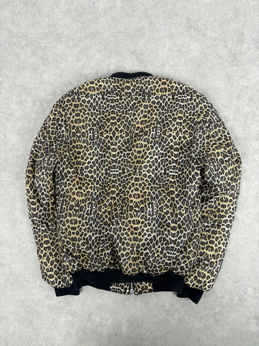 Daniele Alessandrini Leopard Bomber Jacket kgjSNNu 1