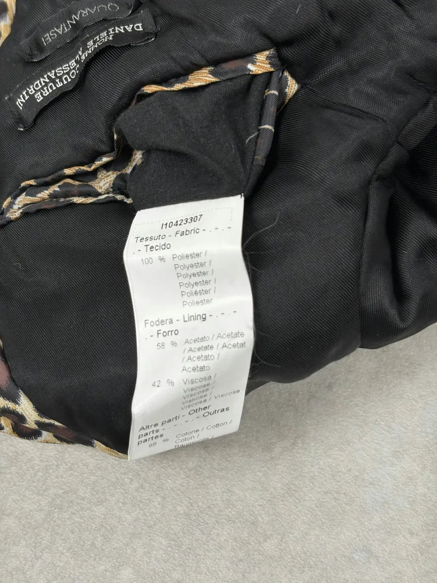 Daniele Alessandrini Leopard Bomber Jacket kgjSNNu 7