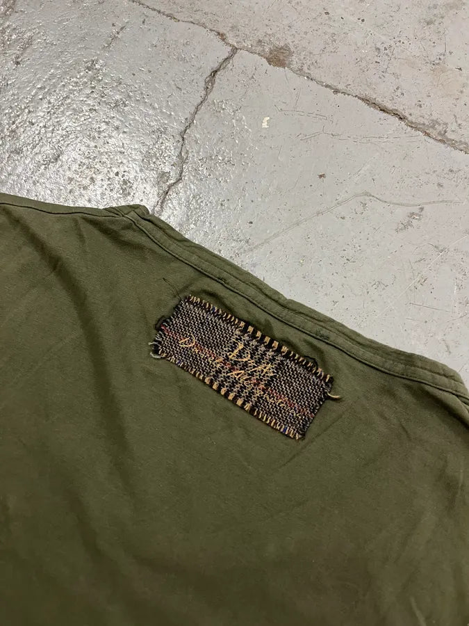 Daniele Alessandrini Liquor Label Khaki T-Shirt dHibCKx 6