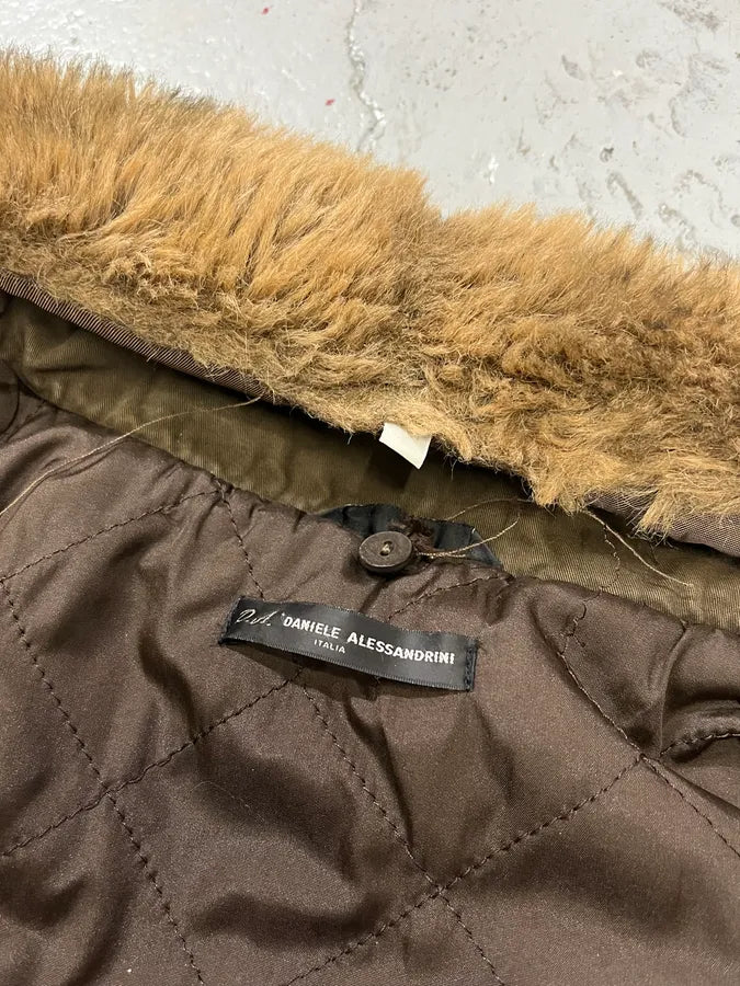 Daniele Alessandrini Military Multi-Pocket Khaki Jacket exwbKlF 10