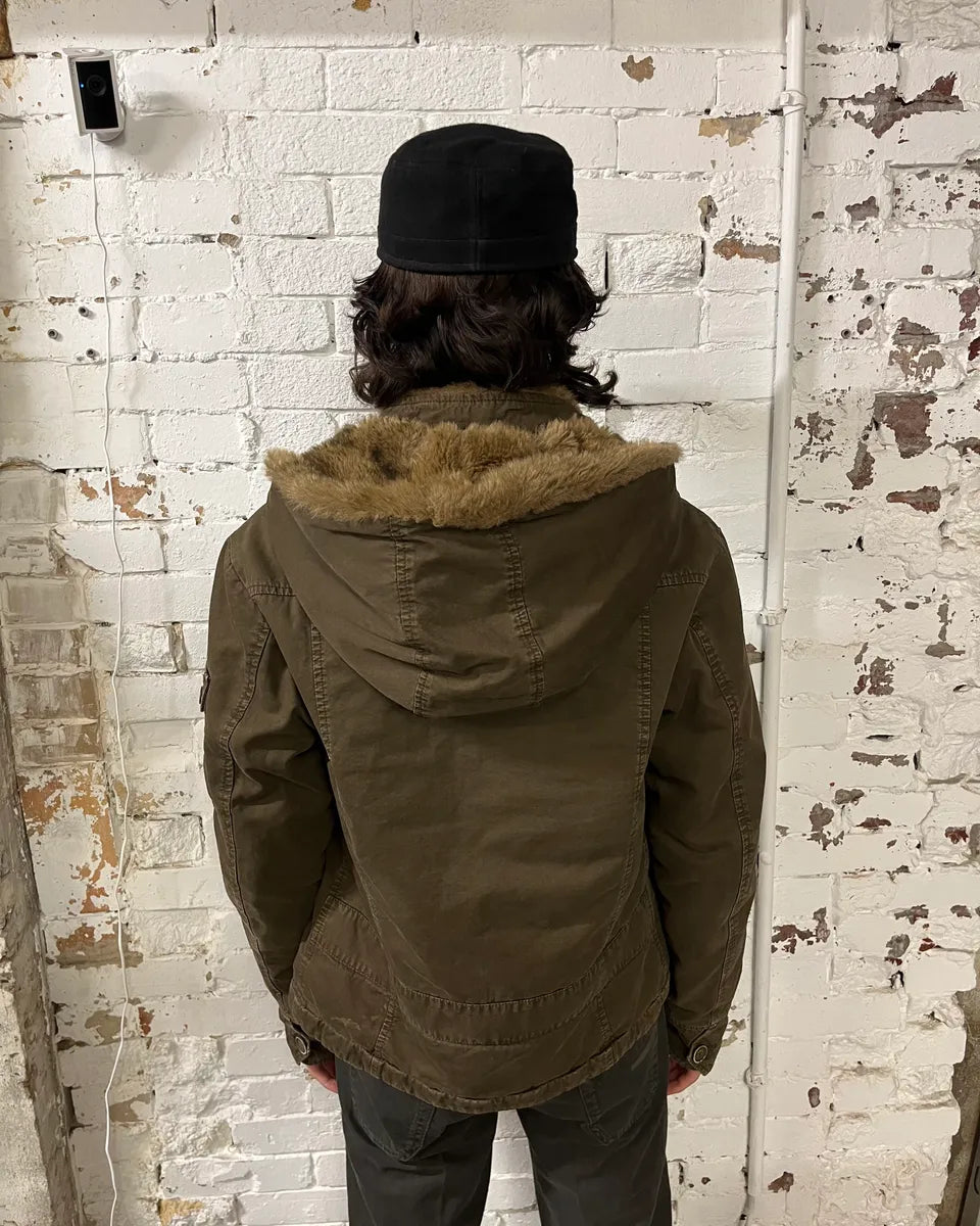 Daniele Alessandrini Military Multi-Pocket Khaki Jacket exwbKlF 3