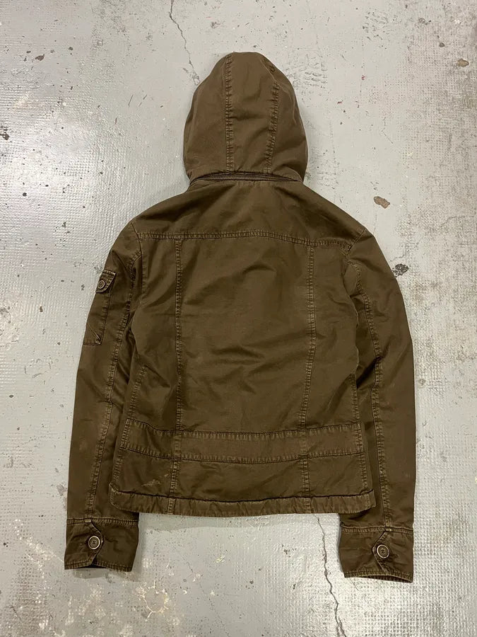 Daniele Alessandrini Military Multi-Pocket Khaki Jacket exwbKlF 7