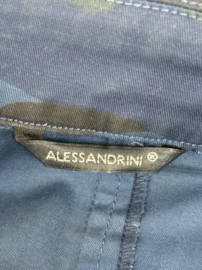 Daniele Alessandrini Navy Military Patch Blue Camouflage Shirt Jacket  hTCqGuB 10