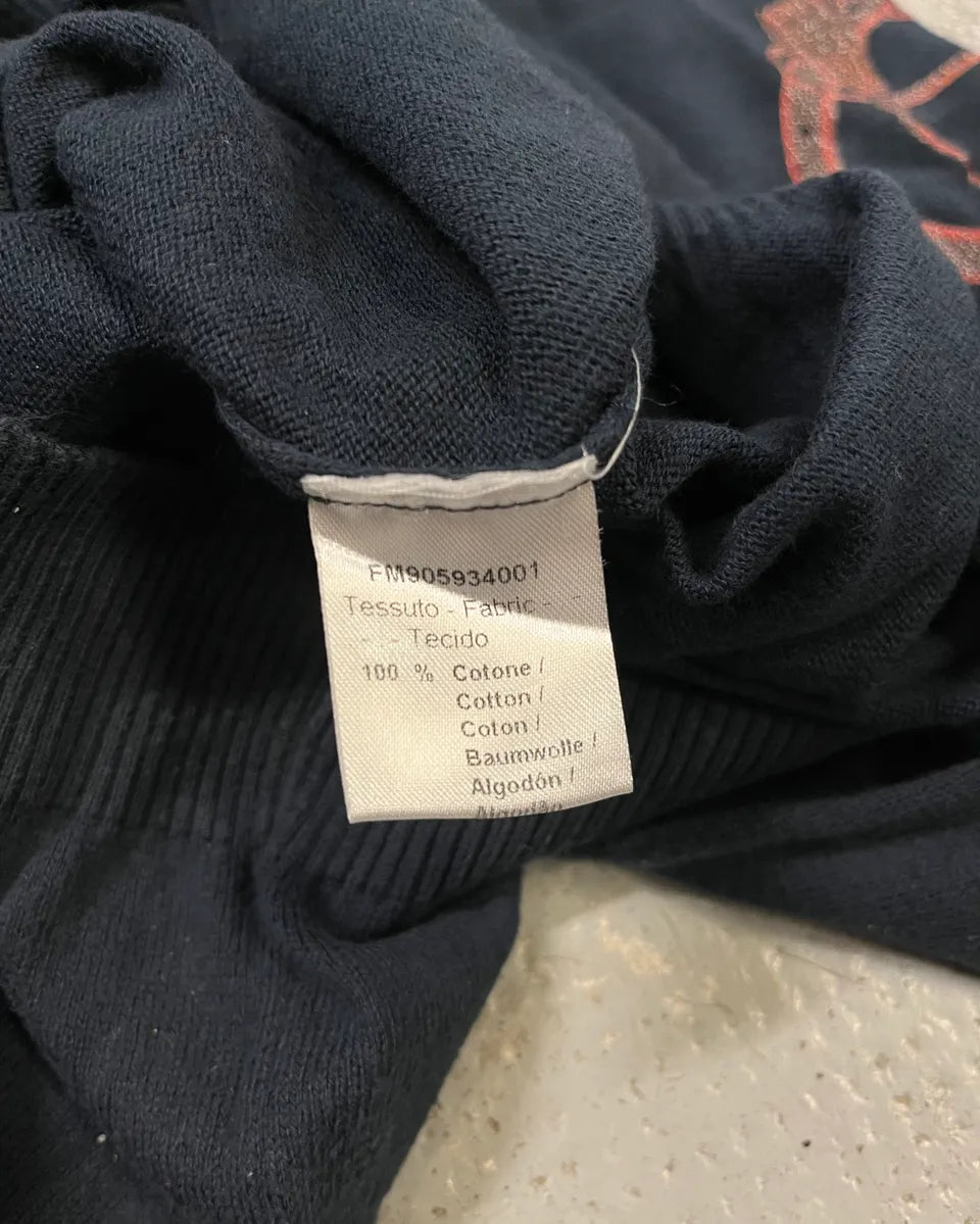 Daniele Alessandrini Ornament Harness Faded Black Sweater fEoXYpZ 8