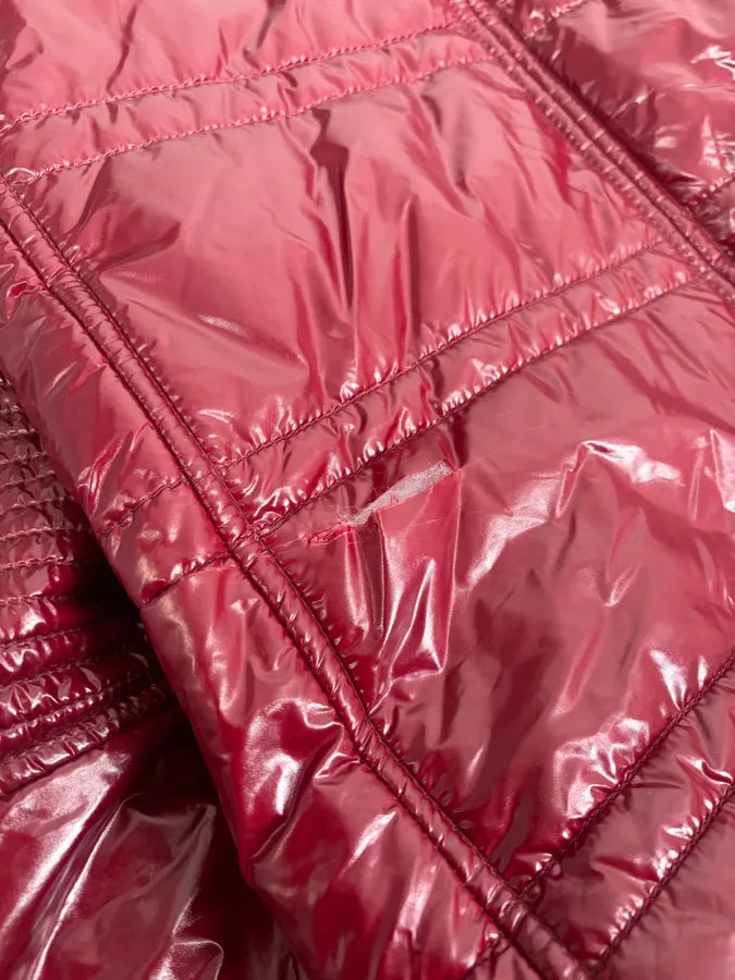 Daniele Alessandrini Red Patent British Puffer Jacket wruoBwg 9