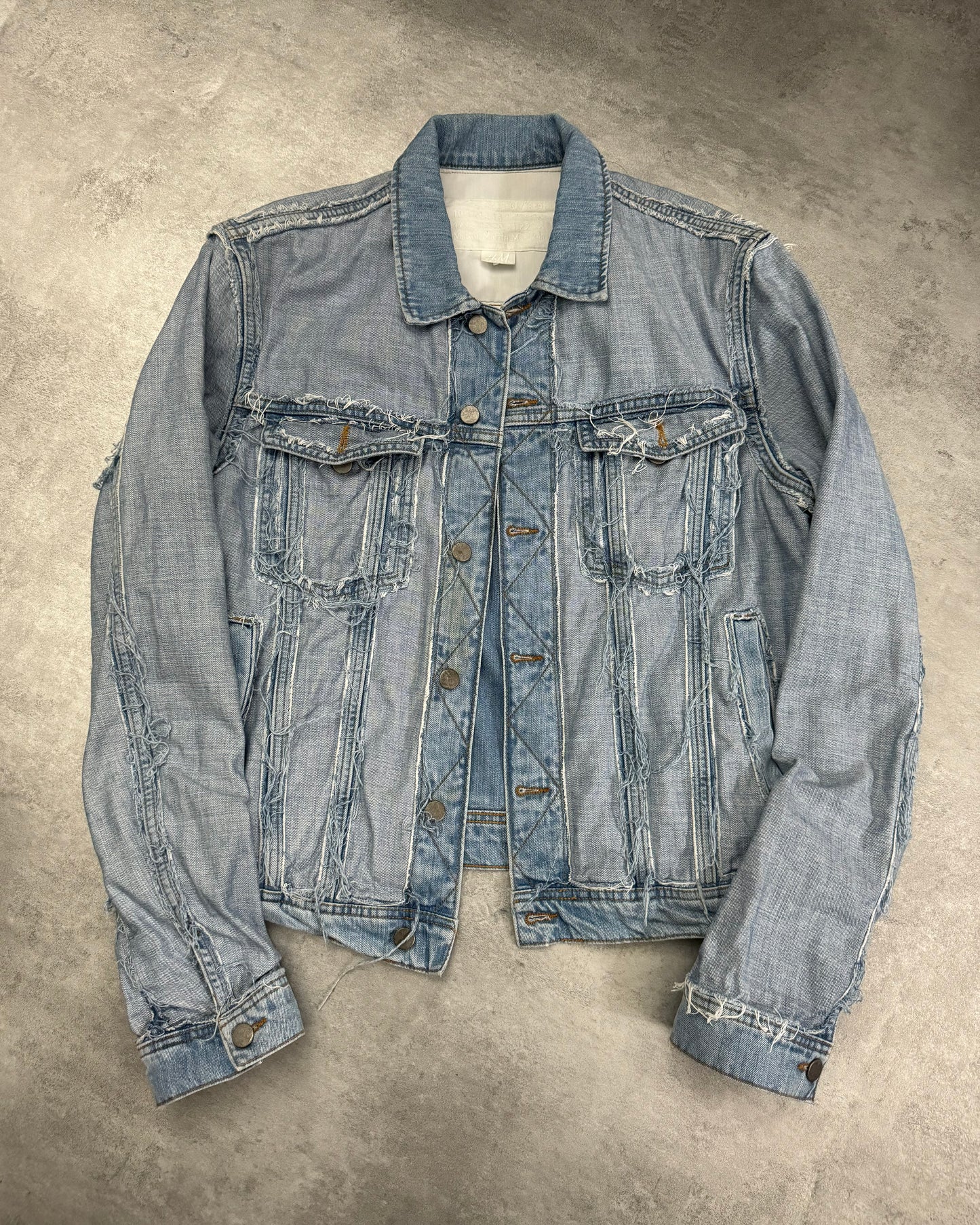 SS2005 Maison Margiela x H&M Reversed Denim Jacket Re-Edition (L) - 8