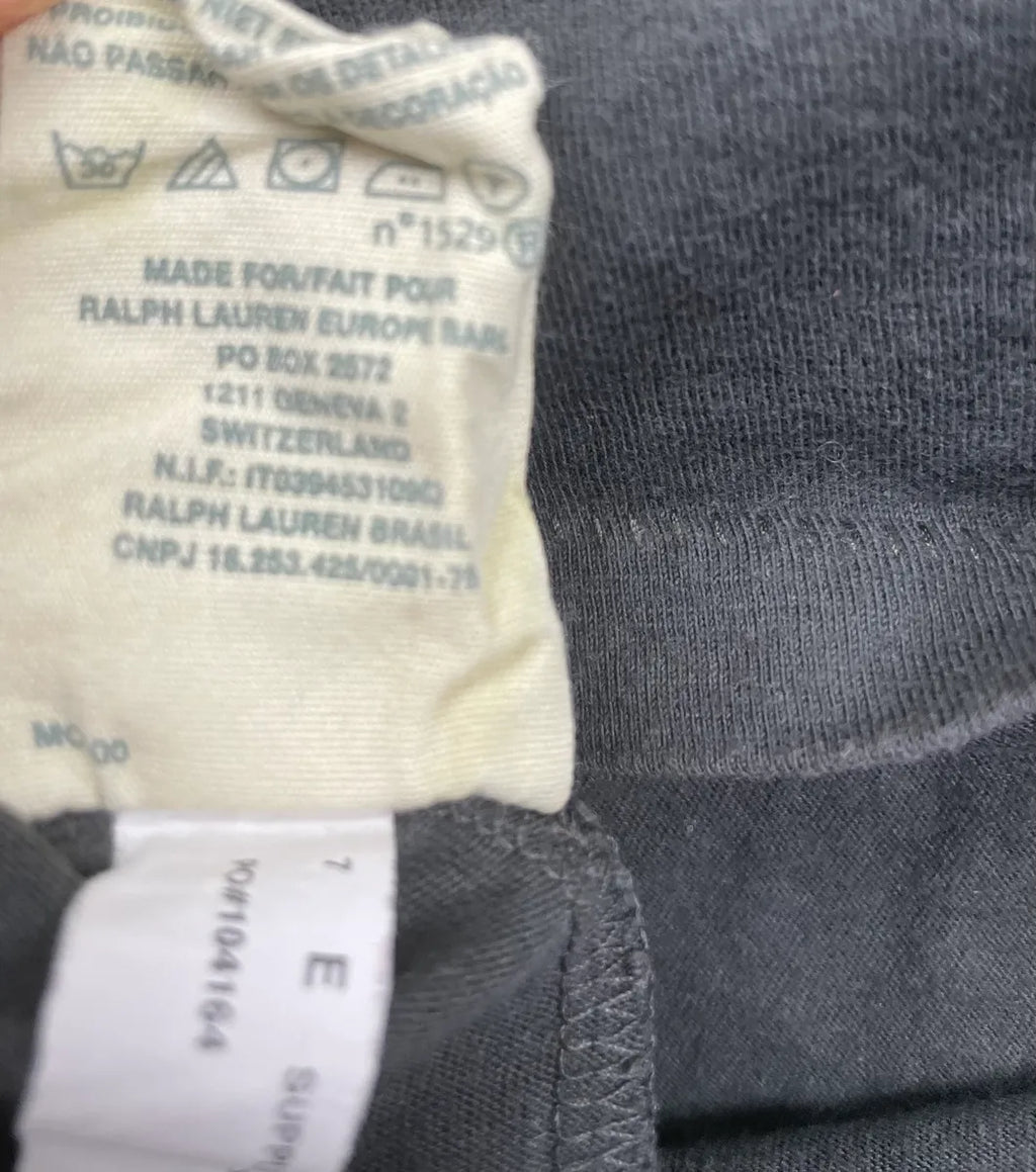2010s Ralph Lauren Yellow Black Biker Graphic T-Shirt VhtJnsp 8