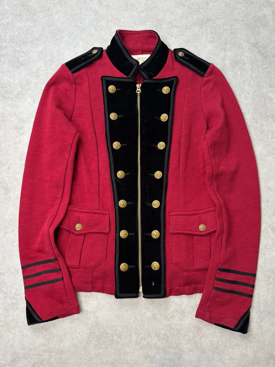 2010s Ralph Lauren Military Officer Red Jacket zFuUUMl 0