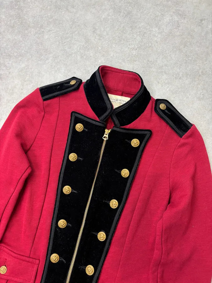 2010s Ralph Lauren Military Officer Red Jacket zFuUUMl 3