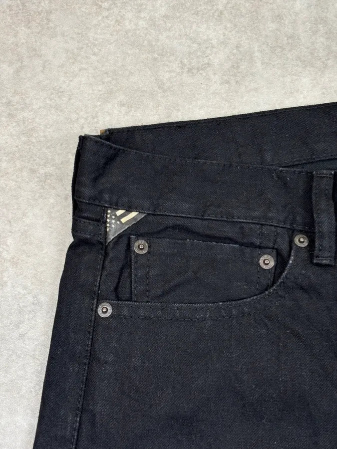 Ralph Lauren Black Denim Straight Leg Jeans BvjlTCX 9