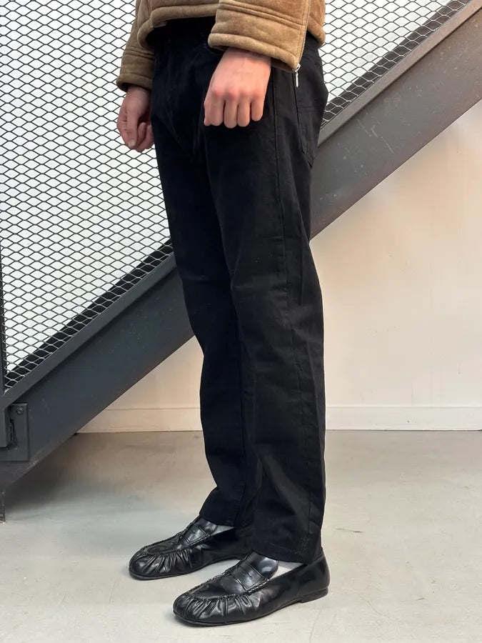 Ralph Lauren Black Denim Straight Leg Jeans BvjlTCX 2