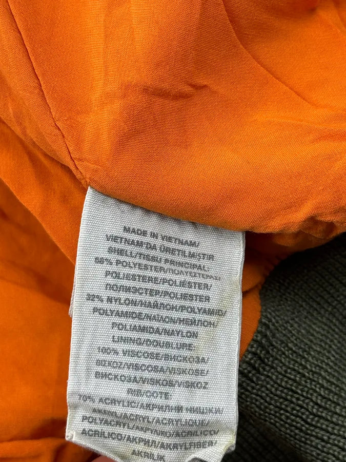 2010s Ralph Lauren Olive Green Nylon Cargo Bomber Jacket NBVpCJG 7