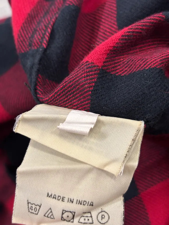 2010s Ralph Lauren Red & Black Plaid Shirt GgbqzTl 8
