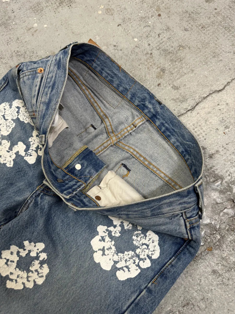 Denim Tears Levis 501 Blue Denim Jeans DzflSVn 11