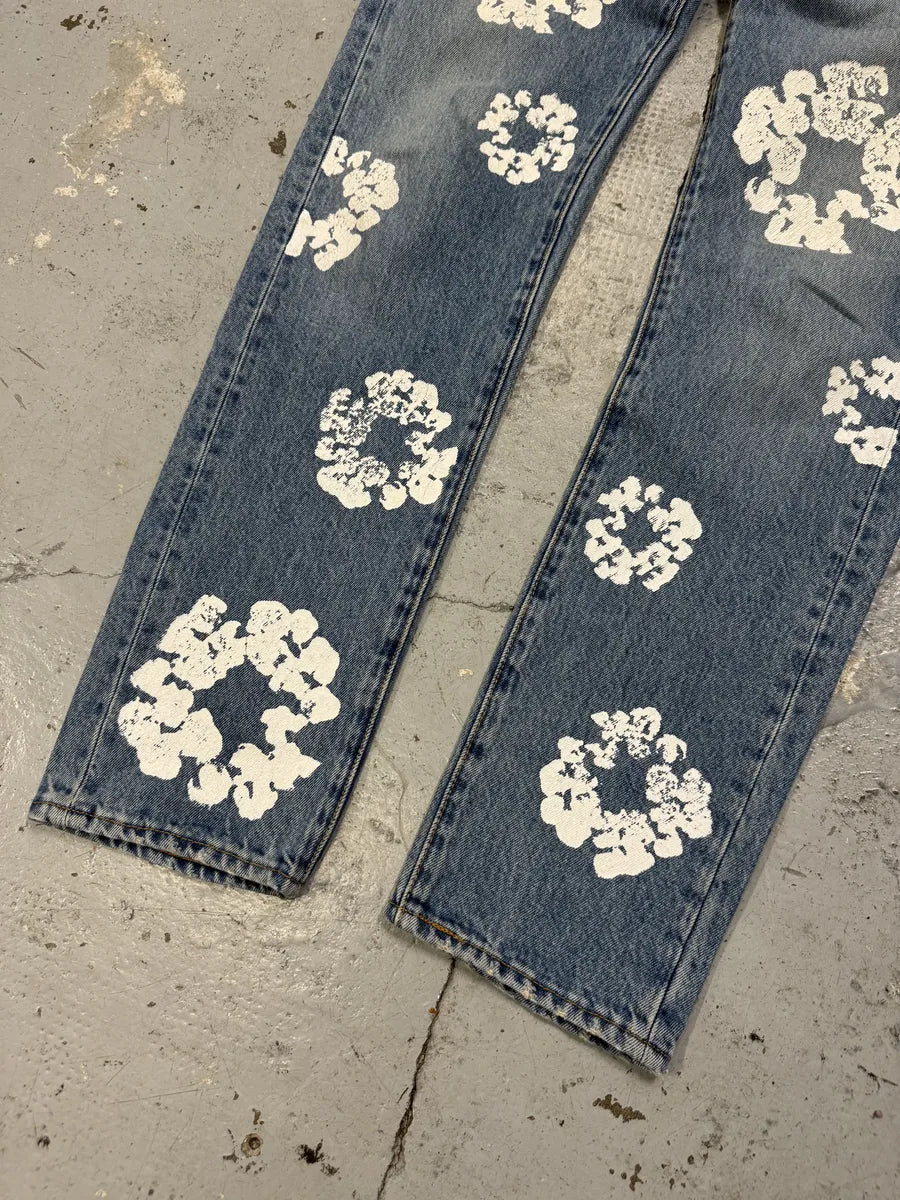 Denim Tears Levis 501 Blue Denim Jeans DzflSVn 6