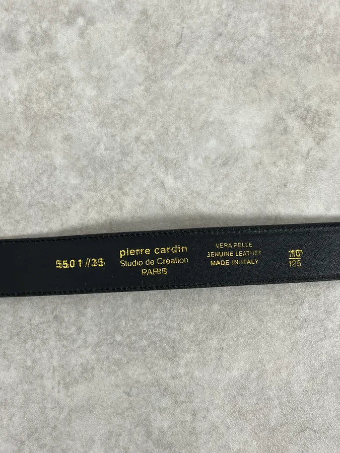 Pierre Cardin Python Brown Leather Belt DYmSrTX 7