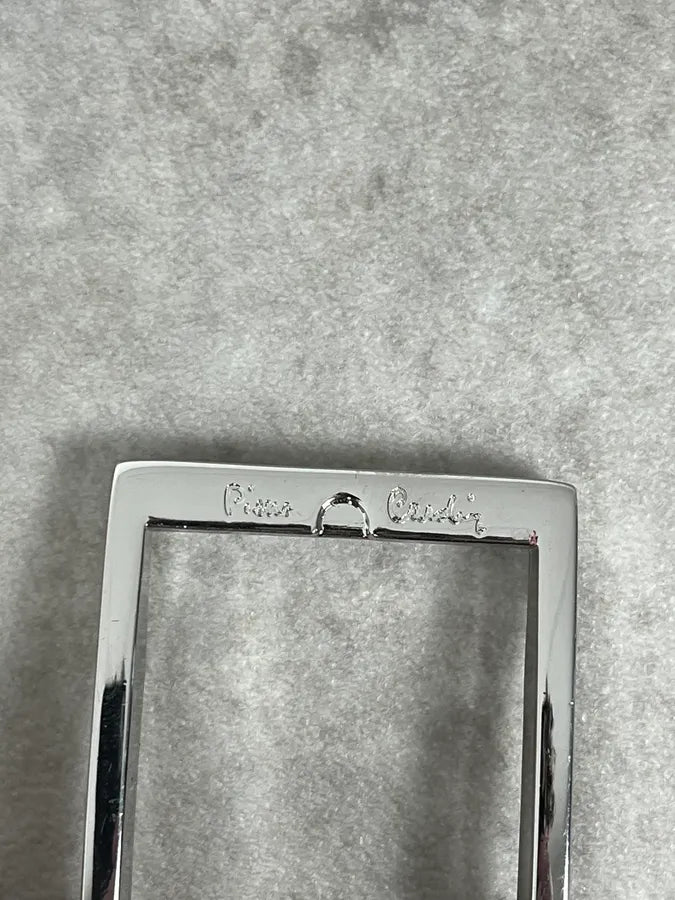 Pierre Cardin Python Brown Leather Belt DYmSrTX 6