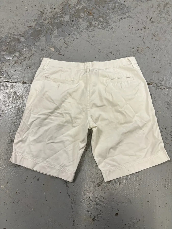 SS2003 Dolce & Gabbana White Creamy Cargo Shorts heLavxZ 5