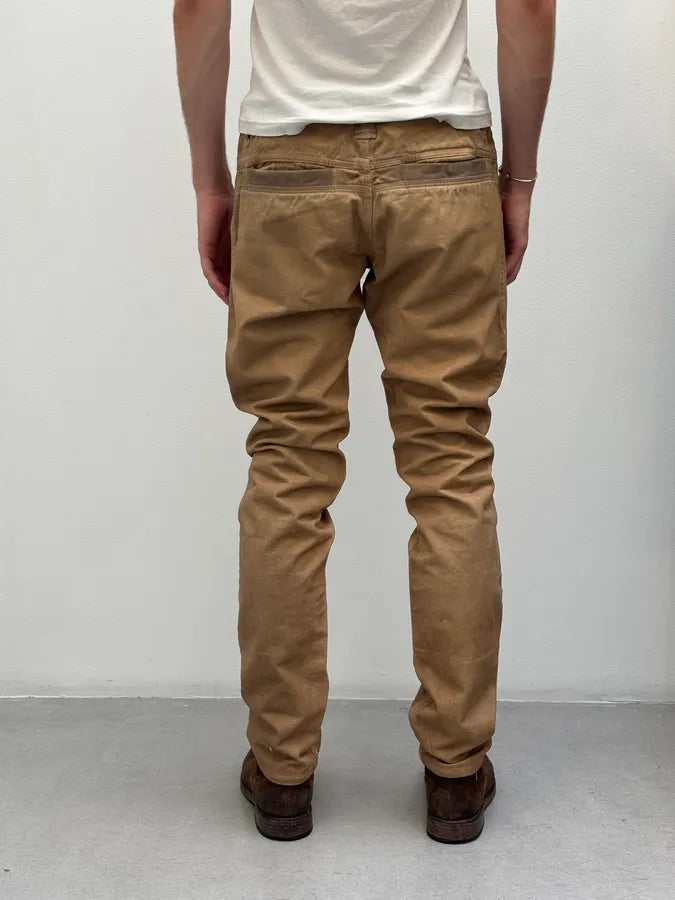 2000s Dolce & Gabbana Archive Utility Waxed Pants  sBfrvEN 2