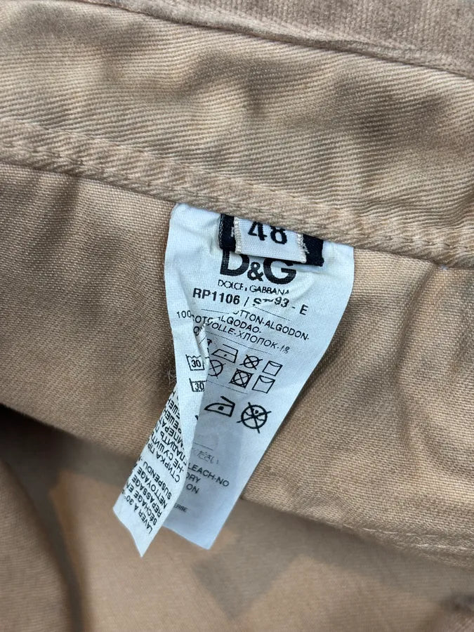2000s Dolce & Gabbana Archive Utility Waxed Pants  sBfrvEN 9