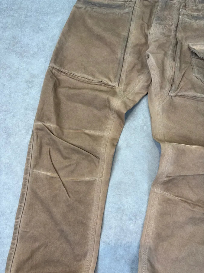 2000s Dolce & Gabbana Archive Utility Waxed Pants  sBfrvEN 7