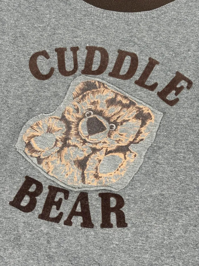 AW2005 Dolce & Gabbana Grey Cuddle Bear Longsleeve T-Shirt   eaYuytk 6