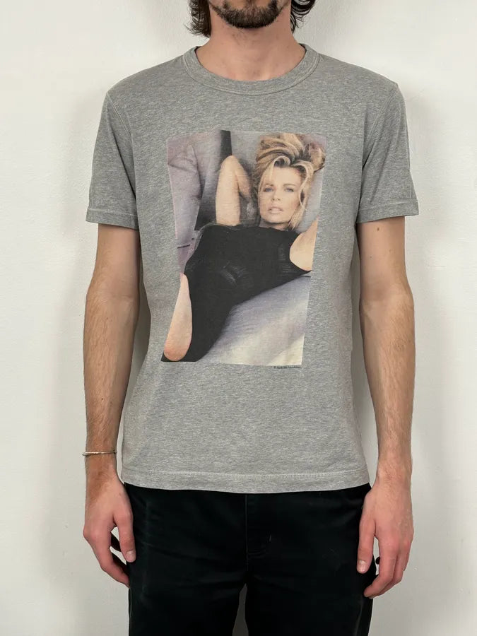 2000s Dolce & Gabbana Women Photography Grey T-Shirt  aLKbikR 1