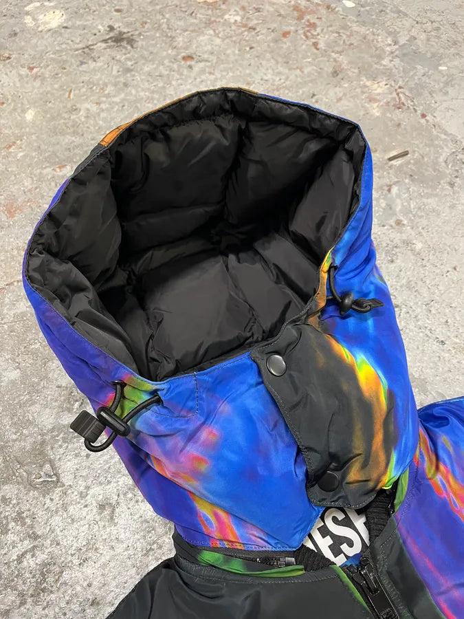 Diesel Abstract Printed W-ON-AOP Bomber Jacket OmdESKn 4