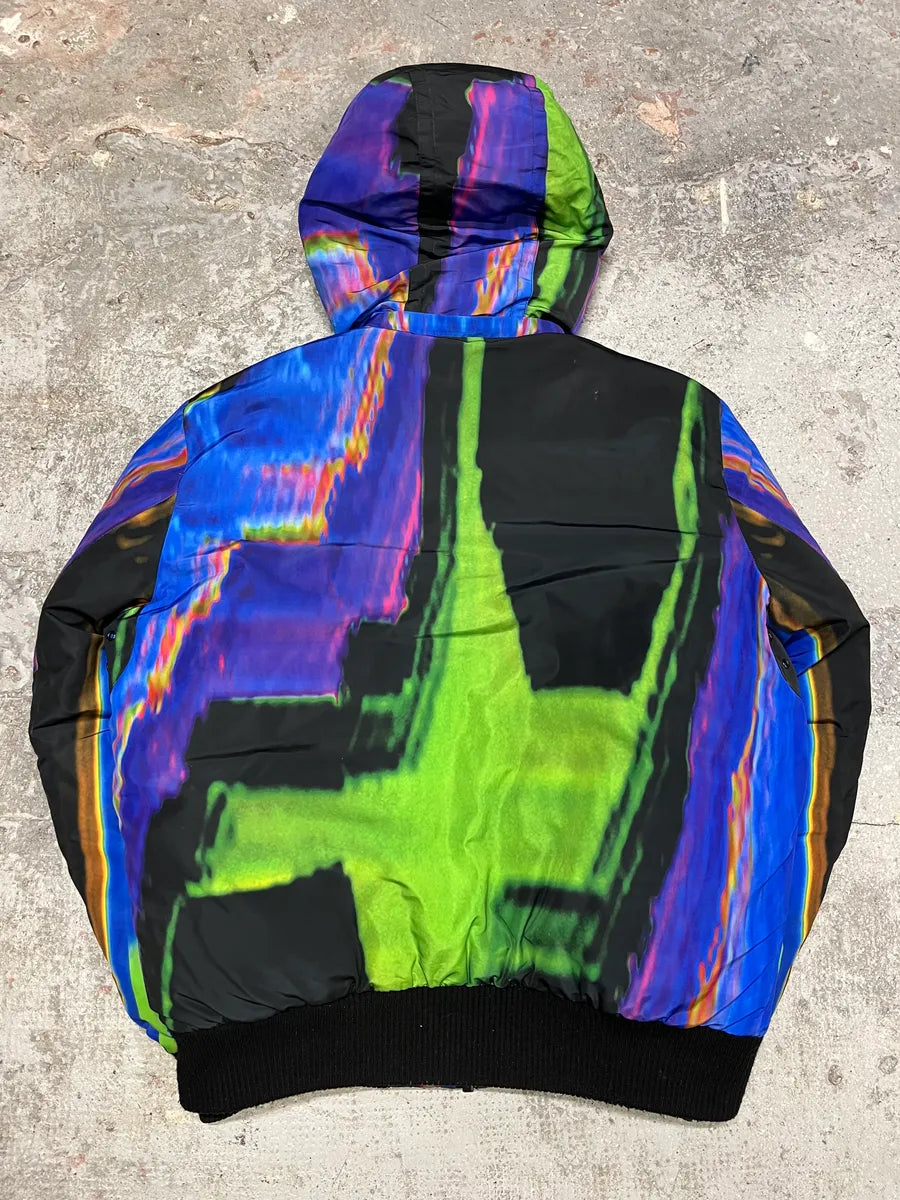 Diesel Abstract Printed W-ON-AOP Bomber Jacket OmdESKn 6